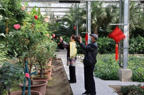 博樂(lè)市組織退休干部開(kāi)展“感受變化，金秋送參觀(guān)”考察活動(dòng)